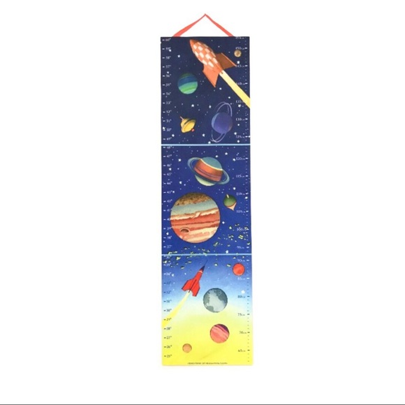 eeBoo's Space themed Keepsake Growth Chart - Picture 3 of 14